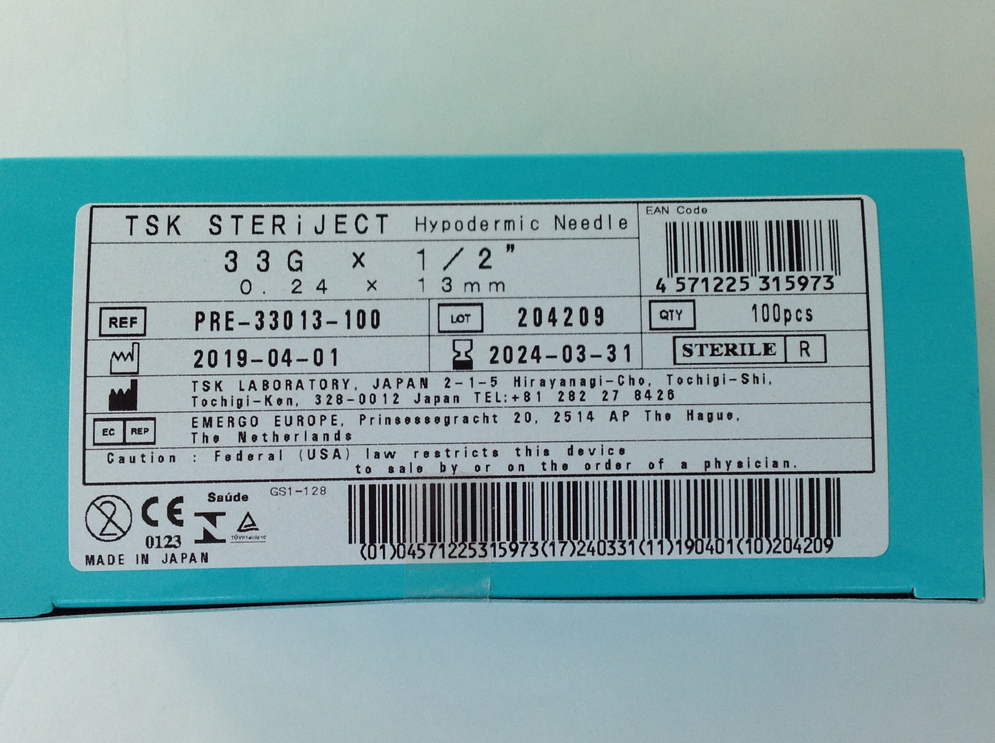TSK LDS 33G x 13 mm