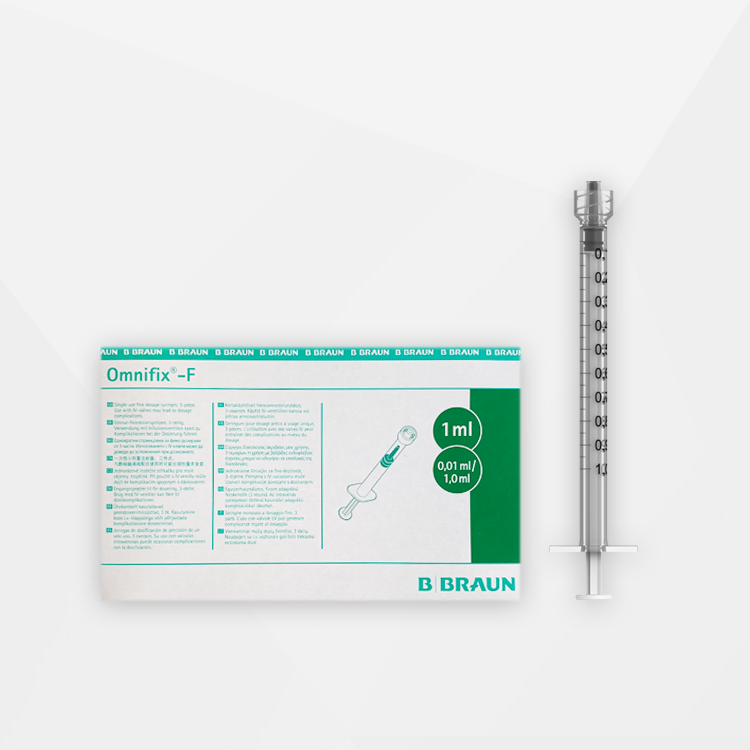 1 ml Omnifix® Spritze, Luer Lock