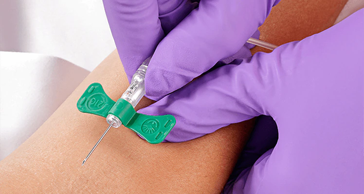 BD Vacutainer® Safety-Lok™ 21G x 19 mm (267282)
