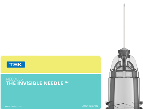 TSK INViSIBLE NEEDLE  0.2 x 9 mm (34G)